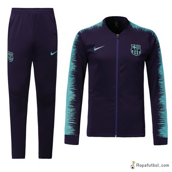 Chandal Barcelona 2018/19 Negro Azul